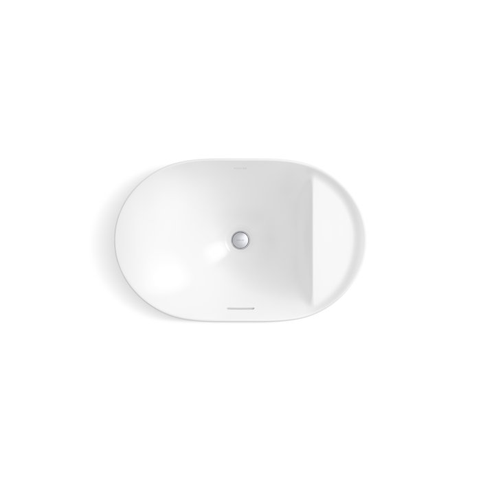 Kohler Chalice 22-3/4" Oval Vessel Bathroom Sink | Wayfair
